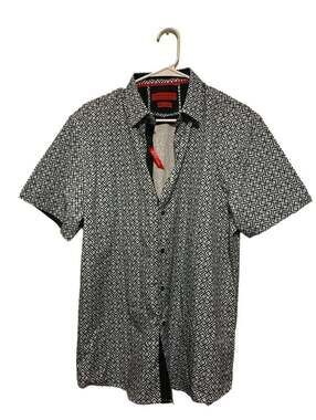 American Breed Men's Geometric Pattern Smart Shirt Style DBSTS-71